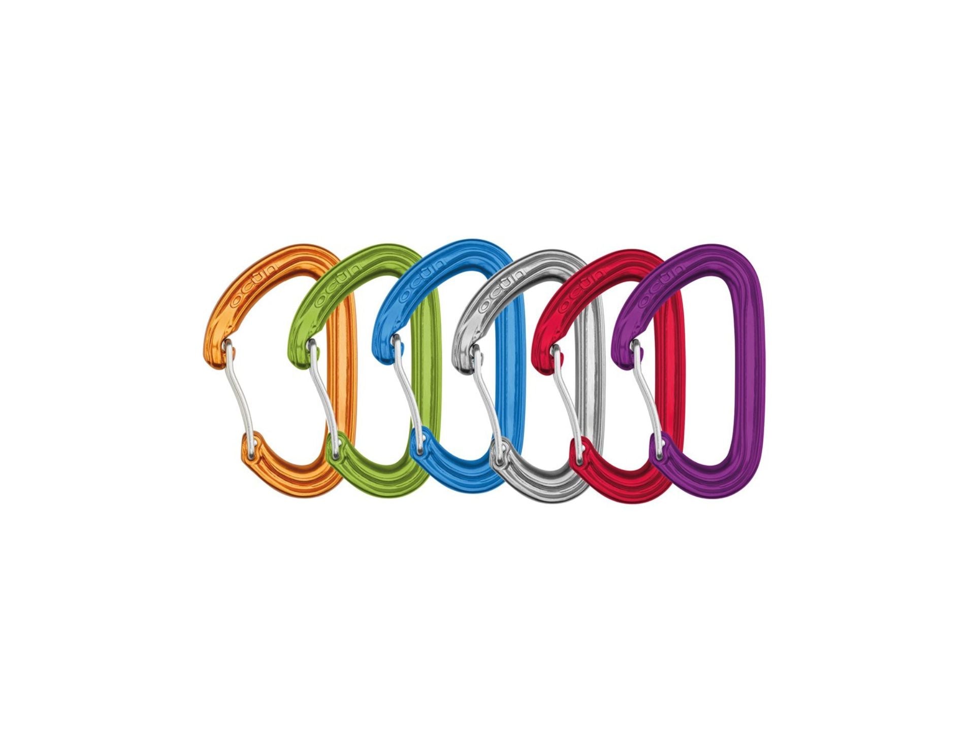 Ocun Kestrel Wire Carabiners - 6 Pack - Happy Biner
