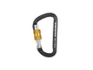 Singing Rock Mini D Screw Carabiner - Happy Biner